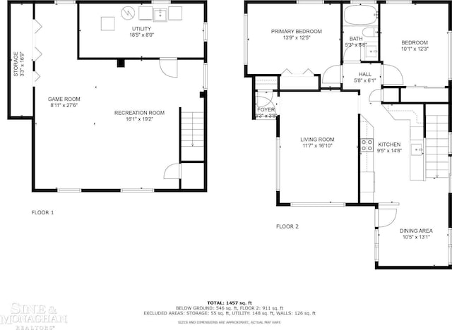 1076 Kelley St, Troy, MI 48083 - view of property floor plan