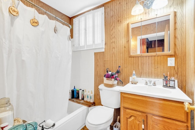 8941 Lakeshore Rd, Lexington, MI 48450 - bathroom with vanity and shower / bathtub combination with curtain