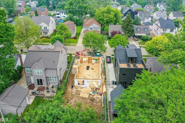 1840 Holland St, Birmingham, MI 48009 - aerial perspective of suburban area