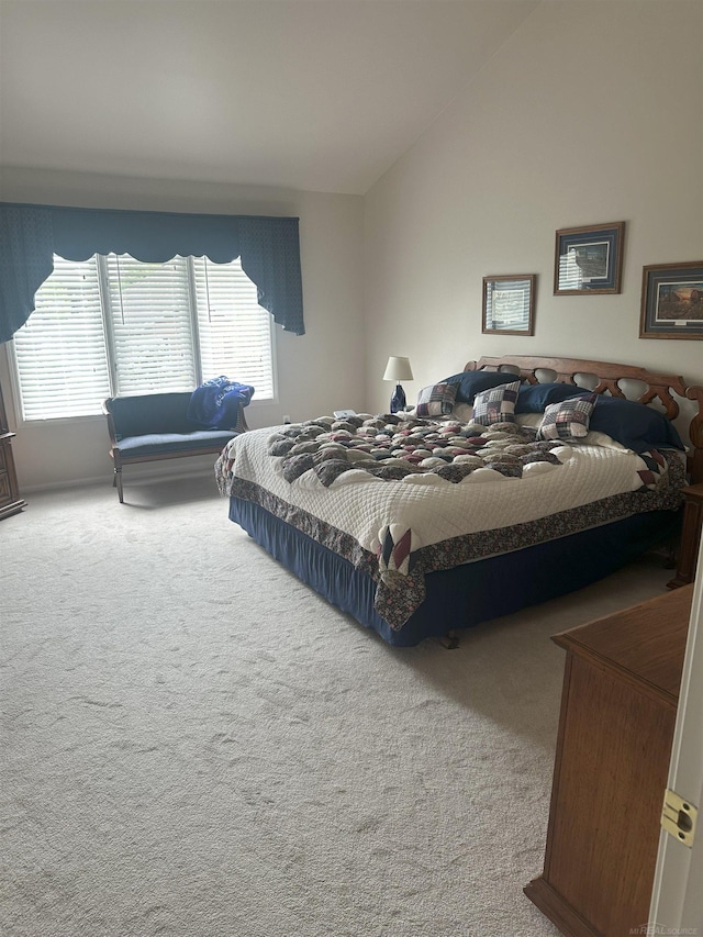 48274 Prestwyck Rd, Macomb, MI 48044 - bedroom with carpet floors and lofted ceiling