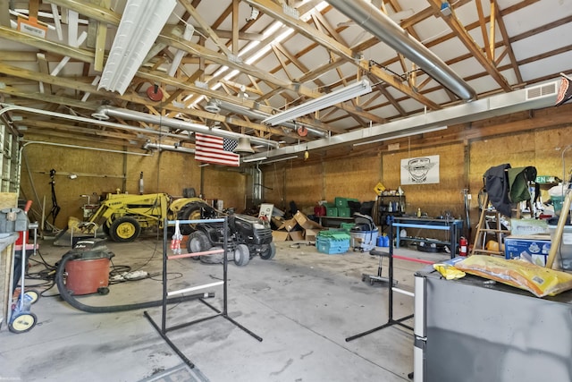 6767 Puttygut Rd, East China, MI 48054 - view of garage
