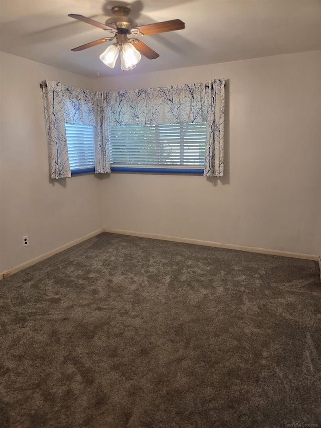 23018 Englehardt Cmn, Saint Clair Shores, MI 48080 - spare room with carpet flooring and ceiling fan
