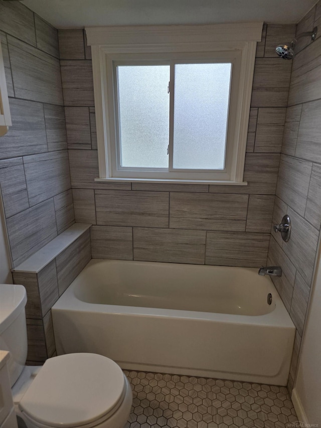 23018 Englehardt Cmn, Saint Clair Shores, MI 48080 - bathroom featuring toilet and tile patterned flooring
