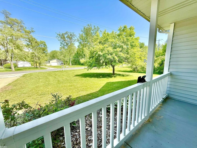 1248 S Hemlock Rd, Hemlock, MI 48626 - view of balcony
