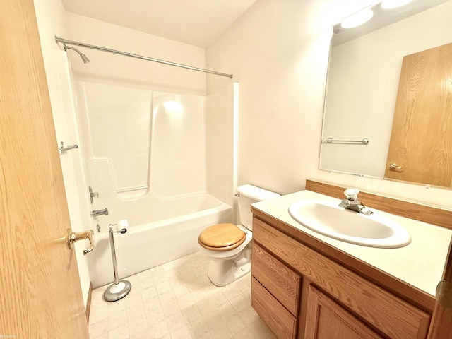1248 S Hemlock Rd, Hemlock, MI 48626 - bathroom with vanity and shower / tub combination