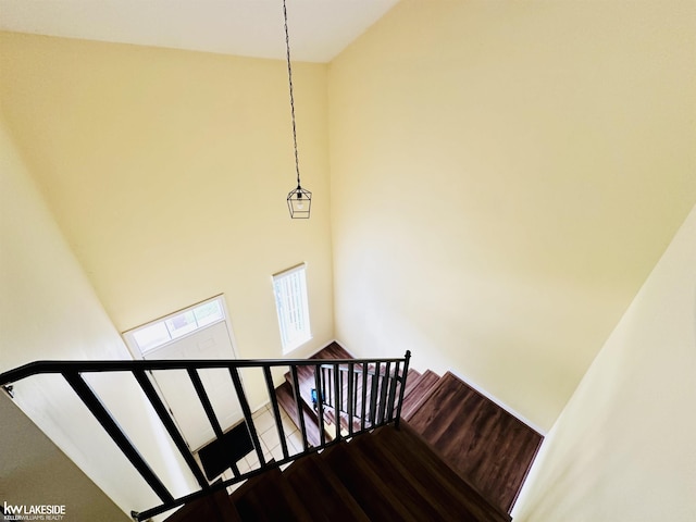 1922 Flagstone Cir, Rochester, MI 48307 - staircase with a towering ceiling