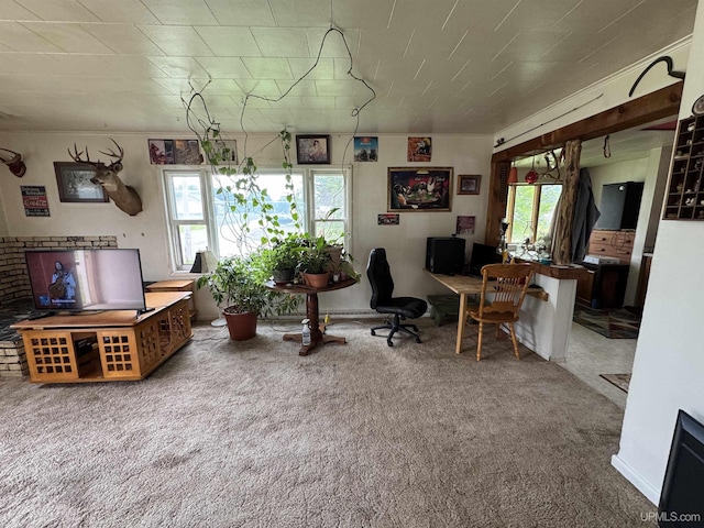 301 Kahma Ave, Amasa, MI 49902 - view of carpeted home office