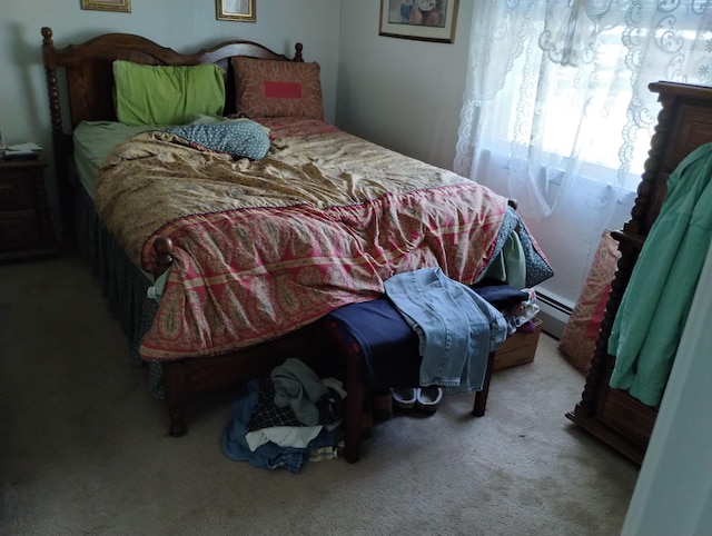 11131 Kaylynn Dr, Lake, MI 48632 - carpeted bedroom featuring baseboard heating
