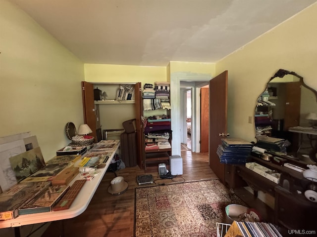 3 Fairway Dr, Marquette, MI 49855 - home office with wood finished floors