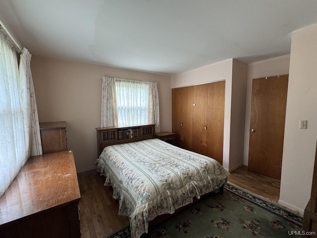 3 Fairway Dr, Marquette, MI 49855 - bedroom featuring wood finished floors and a closet