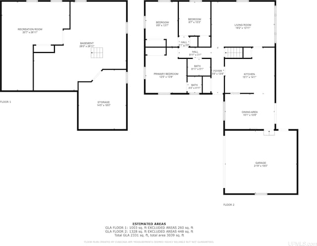 3 Fairway Dr, Marquette, MI 49855 - view of home floor plan