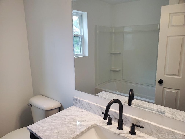 26593 Alray St, Chesterfield, MI 48051 - bathroom with vanity and shower / bath combination