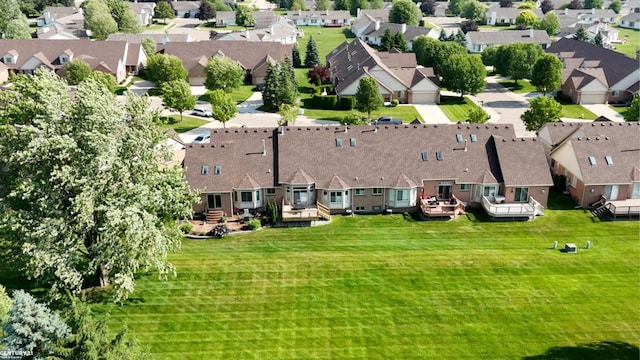 17485 Averhill Blvd, Macomb, MI 48042 - aerial perspective of suburban area
