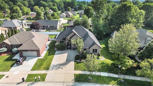 53564 Grace Dr, New Baltimore, MI 48047 - aerial view of residential area