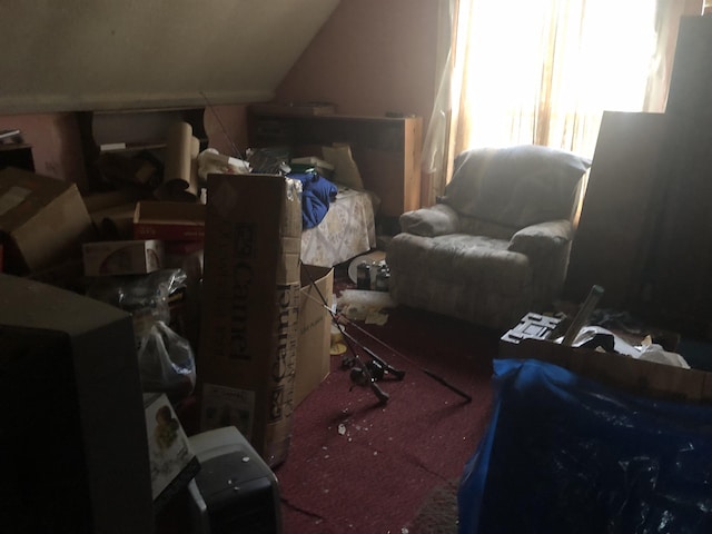 152 N Corning St, Farwell, MI 48622 - additional living space with vaulted ceiling