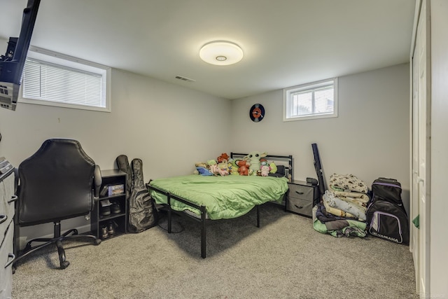 4856 Wagner Rd, Croswell, MI 48422 - carpeted bedroom featuring an office area