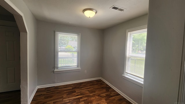 11444 Cadillac St, Warren, MI 48089 - empty room with plenty of natural light and dark wood-type flooring