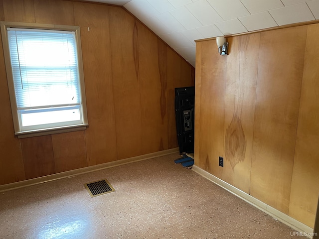301 N 7th Ave, Hurley, WI 54534 - additional living space with wood walls and baseboards
