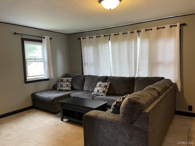 301 N 7th Ave, Hurley, WI 54534 - living room with light colored carpet and baseboards