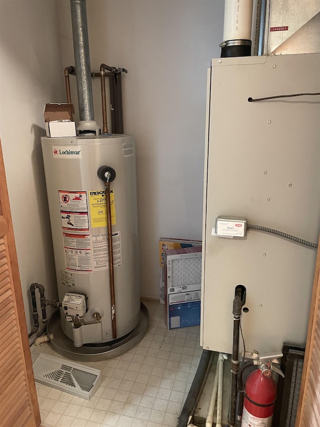 1549 N 7 Mile Rd, Sanford, MI 48657 - utilities with gas water heater