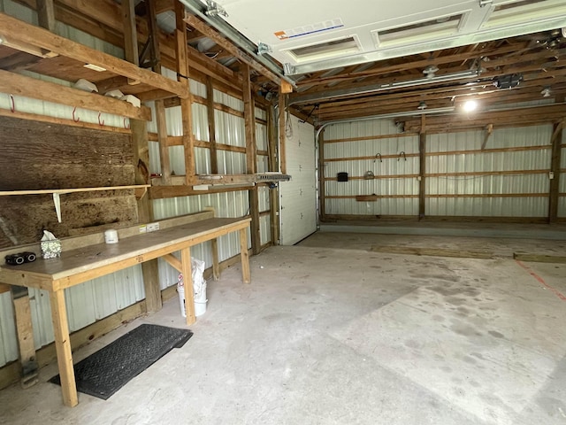 1549 N 7 Mile Rd, Sanford, MI 48657 - view of garage