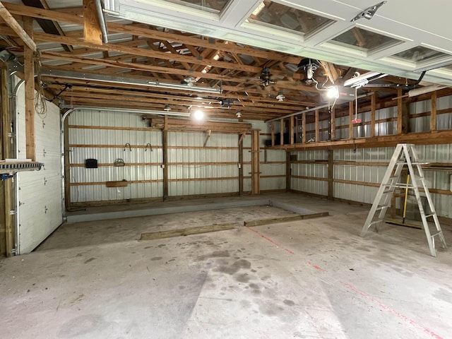 1549 N 7 Mile Rd, Sanford, MI 48657 - view of garage
