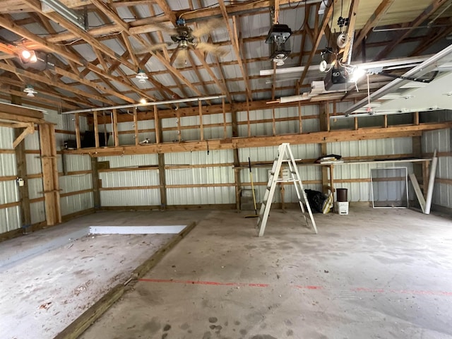 1549 N 7 Mile Rd, Sanford, MI 48657 - view of garage