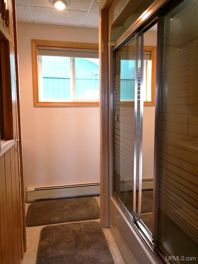 1120 Dextrom Rd, Calumet, MI 49913 - full bath with baseboard heating