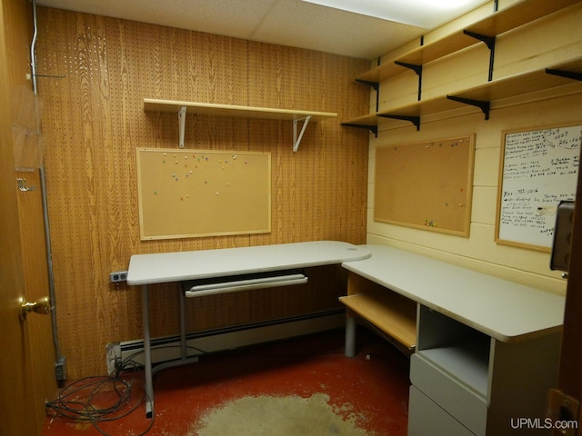 1120 Dextrom Rd, Calumet, MI 49913 - spacious closet featuring a baseboard radiator