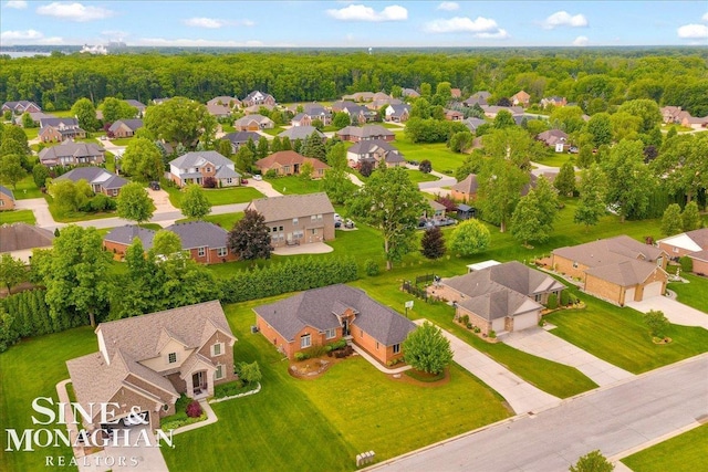 1319 S River Pointe Dr, Saint Clair, MI 48079 - aerial perspective of suburban area