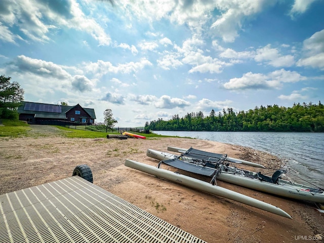 273 N Basin Dr, Negaunee, MI 49866 - dock with a water view