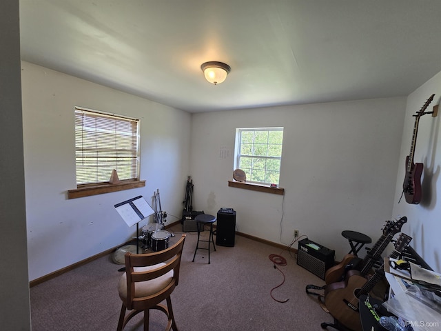 49962 Rosenlund Rd, Hancock, MI 49930 - living area featuring carpet and baseboards