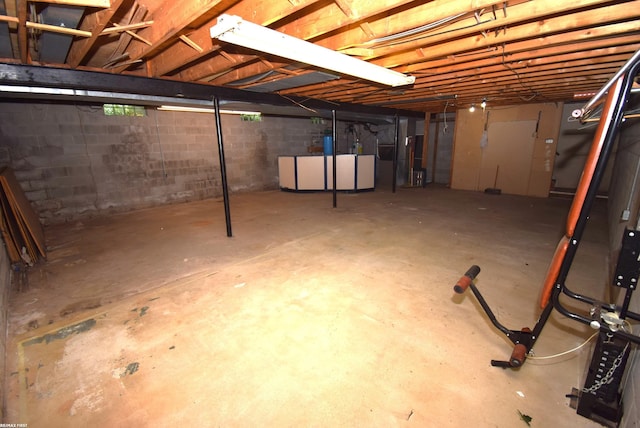 71800 Coon Creek Rd, Armada, MI 48005 - view of unfinished basement