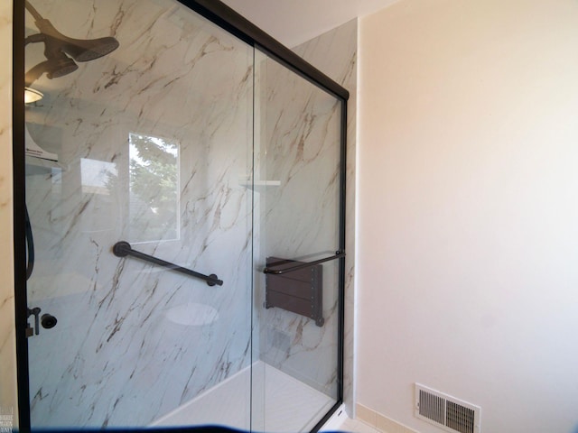 20343 Nicol Creek Dr, Macomb Twp, MI 48044 - full bath featuring a marble finish shower