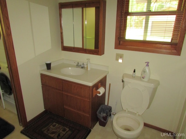20517 Park Rd, Skanee, MI 49962 - half bath with vanity and toilet