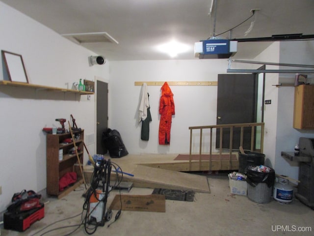 20517 Park Rd, Skanee, MI 49962 - garage with a garage door opener
