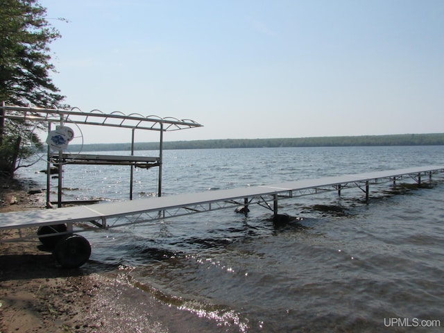 20517 Park Rd, Skanee, MI 49962 - dock with a water view