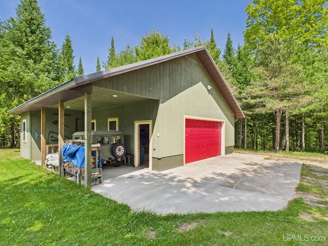 10031 N Ross Lake Rd, Shingleton, MI 49884 - view of outbuilding