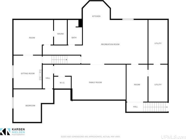821 Camelot Dr, Negaunee, MI 49866 - view of property floor plan