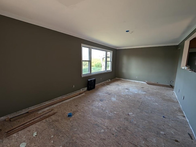 304 Beech St, Kawkawlin, MI 48706 - unfurnished room featuring ornamental molding