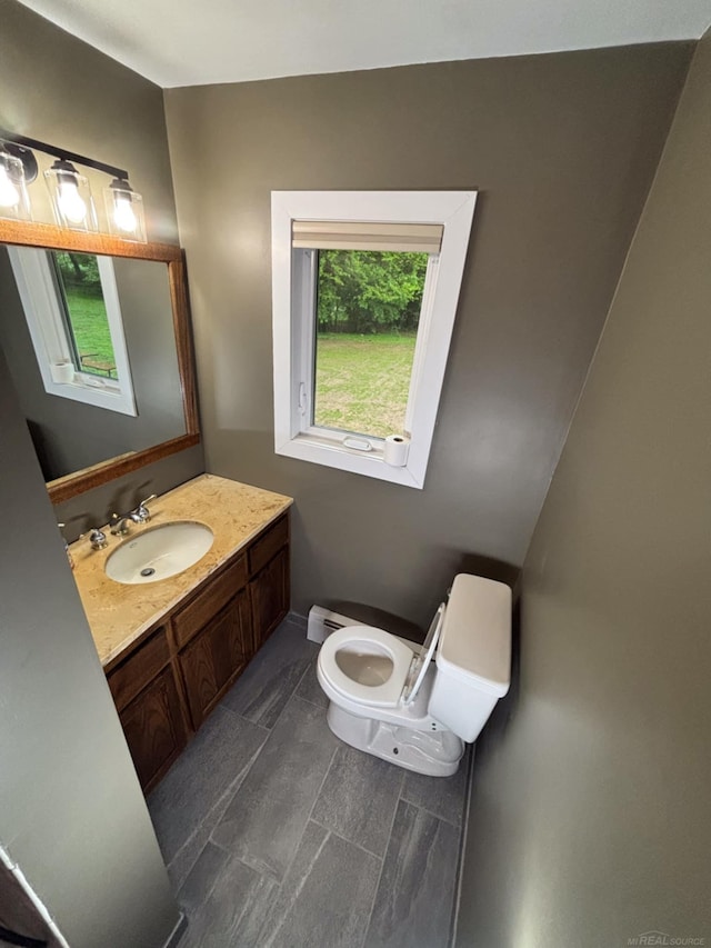 10301 County Farm Rd, Parma, MI 49269 - half bath with toilet and vanity
