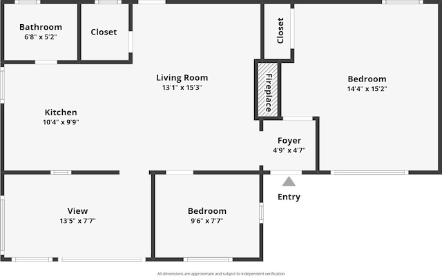 3266 Van Deusen Rd, Harrison, MI 48625 - view of floor plan / room layout