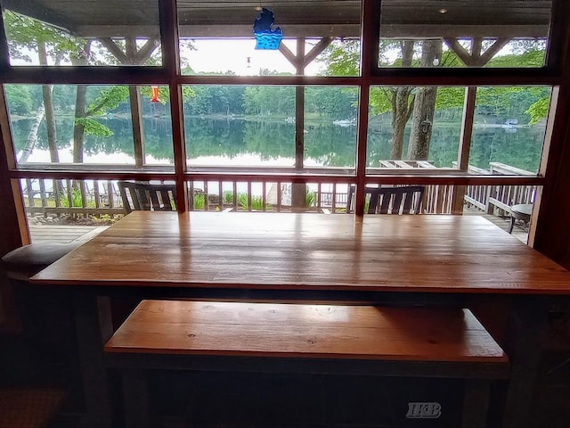 801 W Rd, Harrison, MI 48625 - view of unfurnished sunroom
