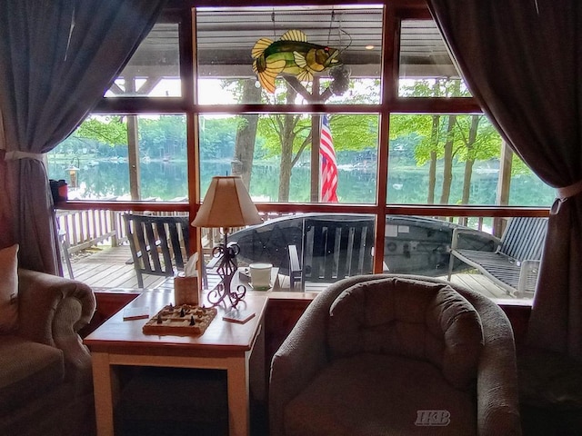801 W Rd, Harrison, MI 48625 - sunroom with healthy amount of natural light