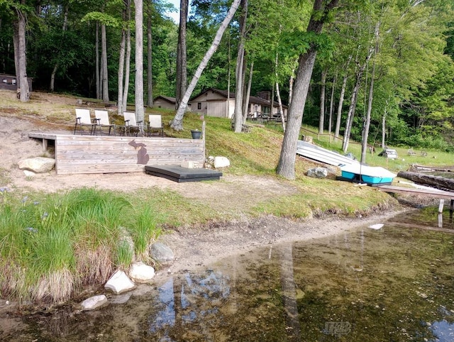 801 W Rd, Harrison, MI 48625 - view of yard