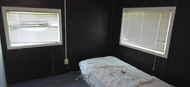 2920 Lauria Rd, Kawkawlin, MI 48706 - bedroom featuring multiple windows and carpet