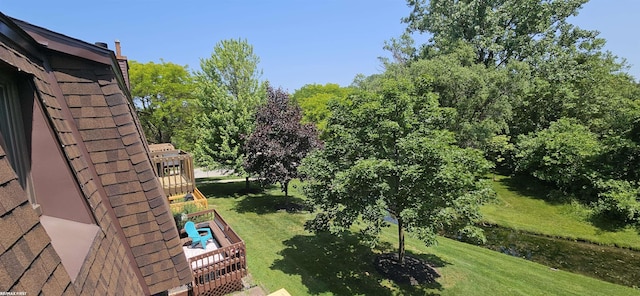 38544 Lanse Creuse St Unit 12, Harrison Twp, MI 48045 - view of grassy yard