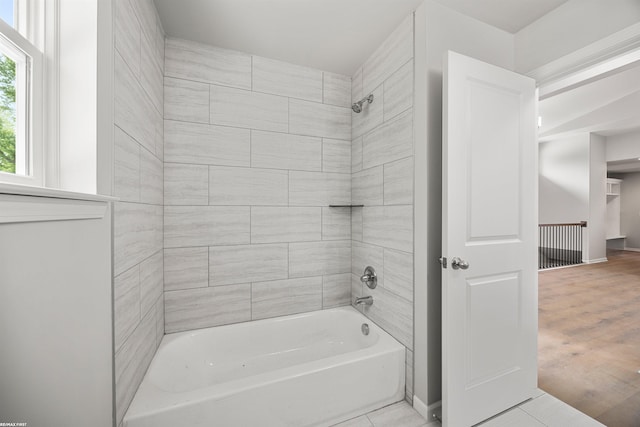 36217 Little Mack Ave, Clinton Township, MI 48035 - bathroom with tub / shower combination and baseboards