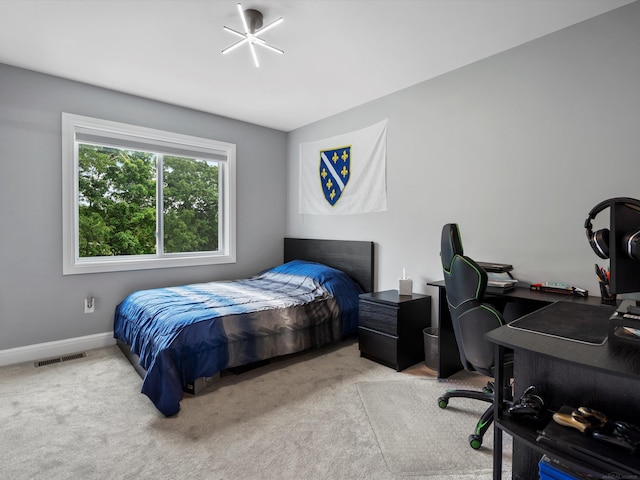4661 Applewood Ct, Rochester, MI 48306 - bedroom featuring carpet flooring and an office area