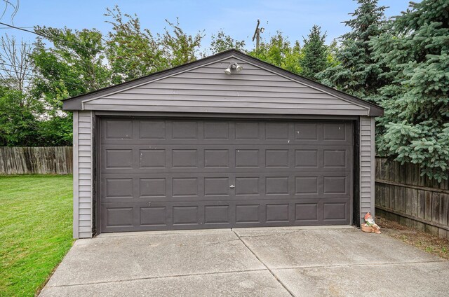 34147 Whittaker St, Clinton Township, MI 48035 - view of detached garage